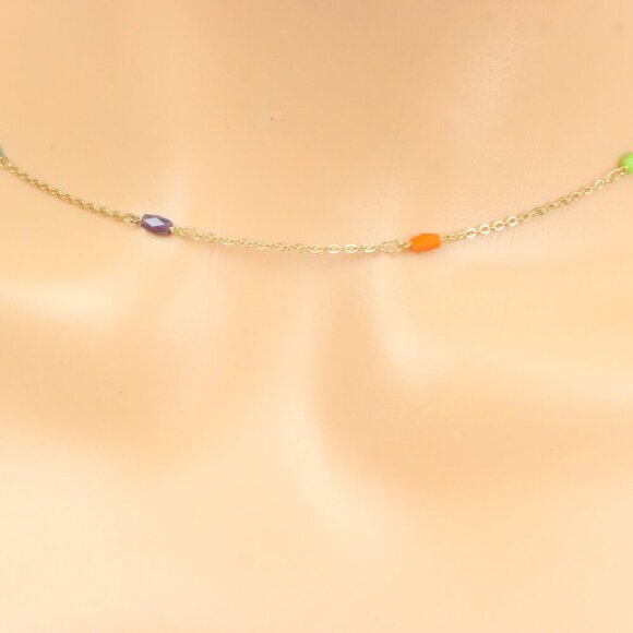 Minimalist Necklace Chain, Elegant Jewelry for Women & Girls | MLCRC1948 - Picture 5 of 10